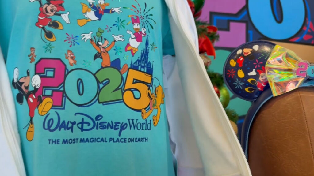 Discover the magic of 2025 with Walt Disney World's newest merchandise collection, available across the resort and Disney Springs!