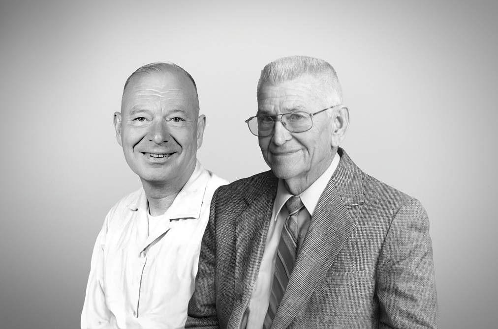 Karl Bacon and Ed Morgan, pioneers behind Disneyland’s iconic Matterhorn Bobsleds, revolutionized roller coaster design with their tubular steel track innovation. (Photo courtesy of the National Inventors Hall of Fame)