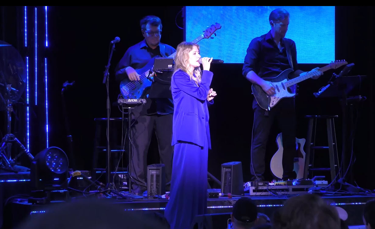 Caissie Levy and Jelani Remy light up the stage at EPCOT's Festival of the Arts 2025, performing unforgettable Disney classics and Broadway hits