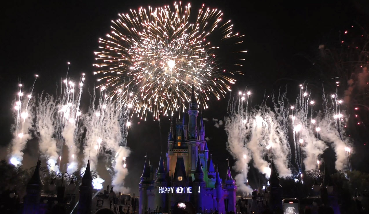 Magic Kingdom’s Fantasy in the Sky Fireworks Light Up New Year’s Eve 2025 – A Dazzling Disney Celebration!