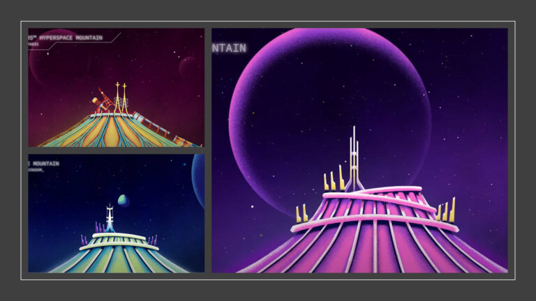 Space mountain Sound Scape
