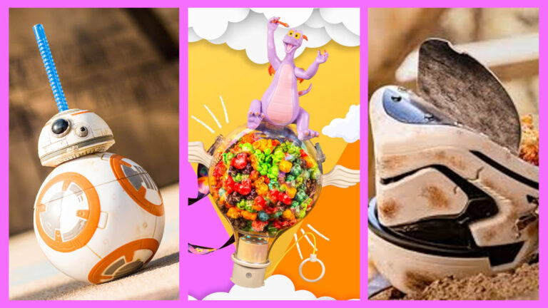 First Order Stormtrooper Popcorn Bucket Returns and Figment Gets Premium Bucket Upgrade for Festival of Arts 2025