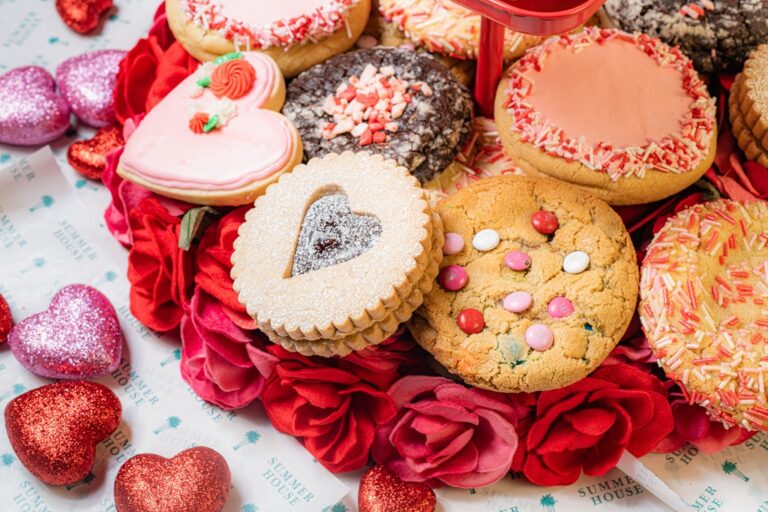 Summer House on the Lake Valentine's Day Cookies 2025 Photo by David Borzkowski