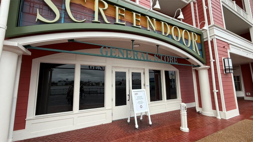 A longtime BoardWalk staple, Screen Door is now walled off for renovations—what updates will Disney bring?