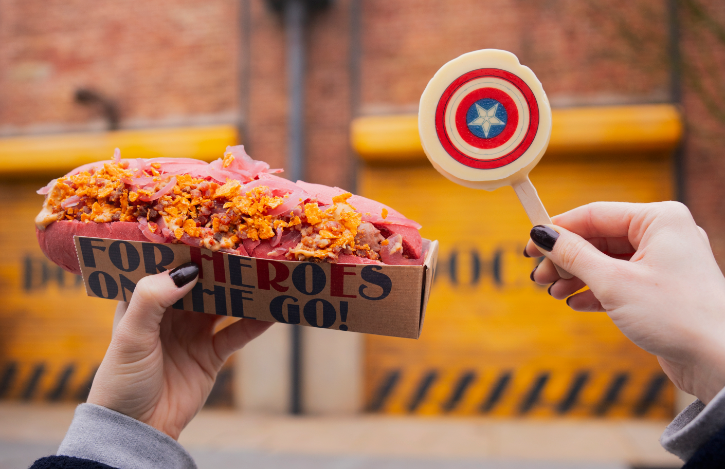  Red Rage Hot-Dog & Liberty Lollipop