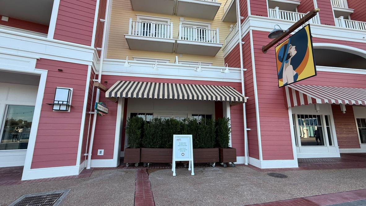 Walt Disney World Boardwalk Screen Door Reopens Refurbishment moves to Character Carnival Next Door