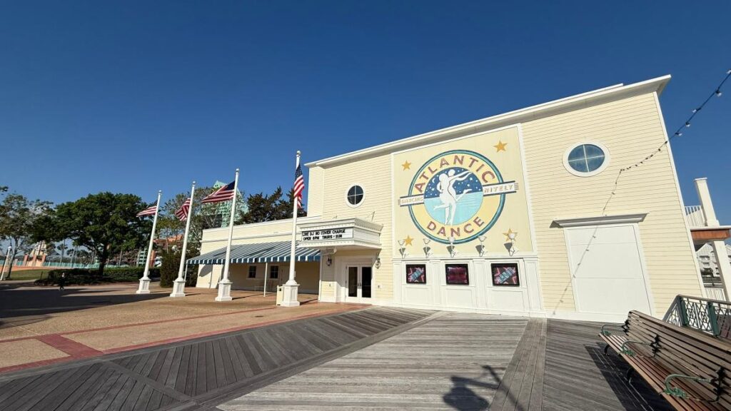 The Atlantic Dance Hall on Walt Disney World's Boardwalk - March 2025