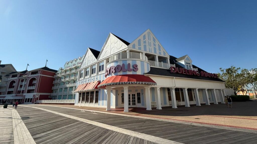 Jellyrolls on Disney's Boardwalk An Early morning March 2025