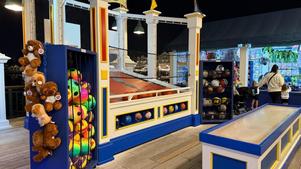 Midway Games on Walt Disney World's Boardwalk as Seen March 2025
