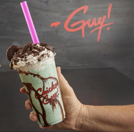 Chiecken Guy St Patricks Day 2025 Triple Double Mint Shake