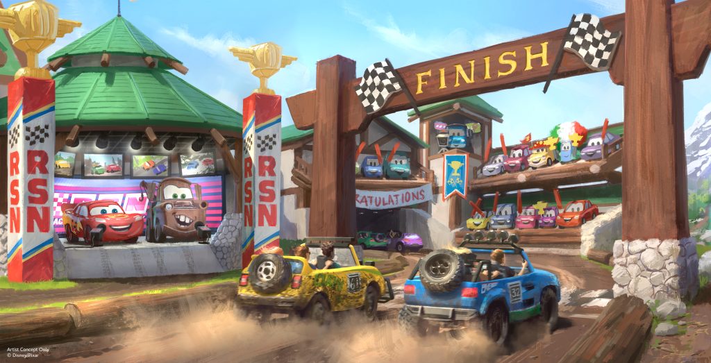 Concept art teases the off-road adventure awaiting guests in the reimagined Frontierland