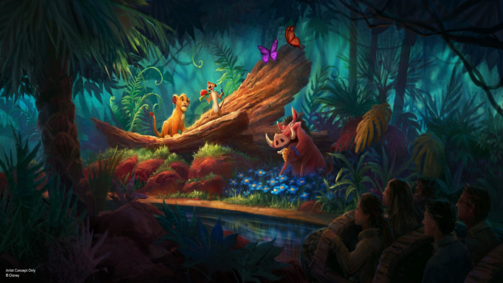 Be Prepared! New Details for Lion King Ride Coming to Disneyland Paris - Interior